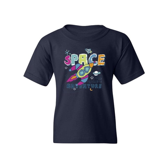 Space Adventure T-Shirt Juniors -Image by Shutterstock, Small