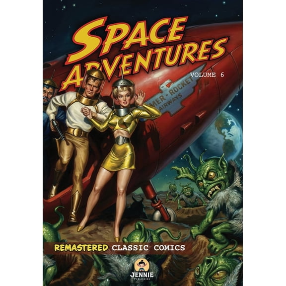 Space Adventures Volume 6: Classic Comics, (Paperback)
