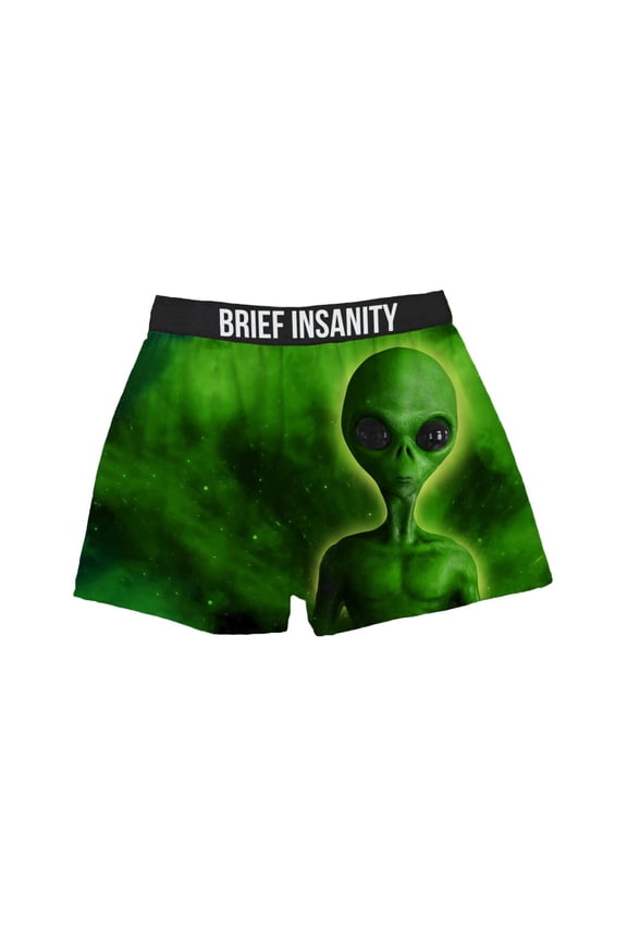 Space Alien Boxer Shorts