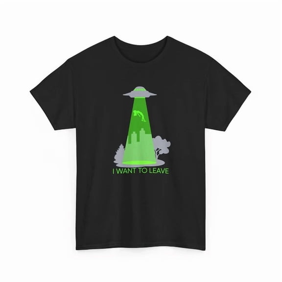 Space Alien Shirt, Ufo Graphic Tee, Cool Sci-Fi Clothing Idea