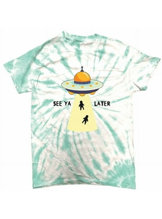 Camiseta tie dye online alien