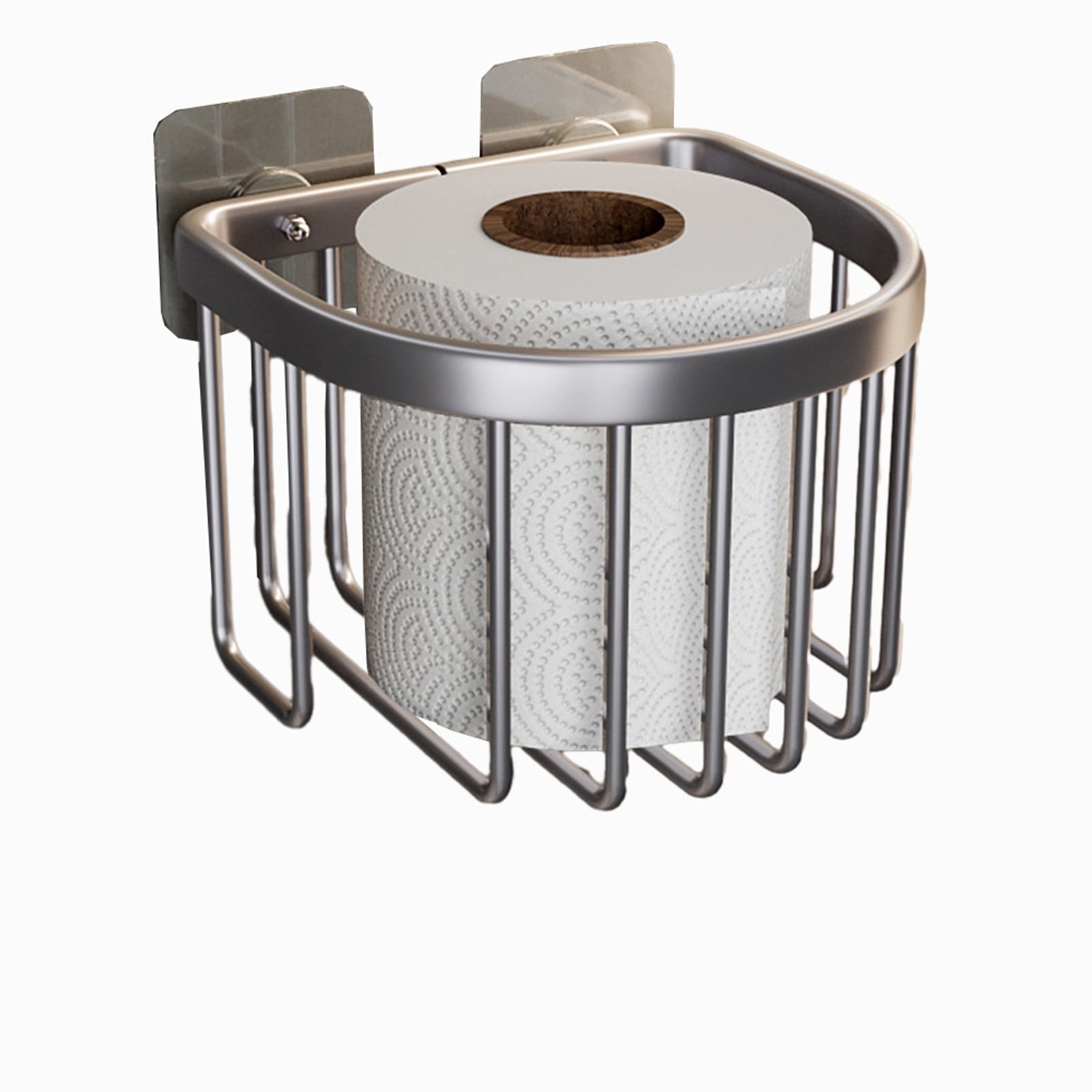Space Aluminum Paper Towel Basket, Toilet Paper Holder