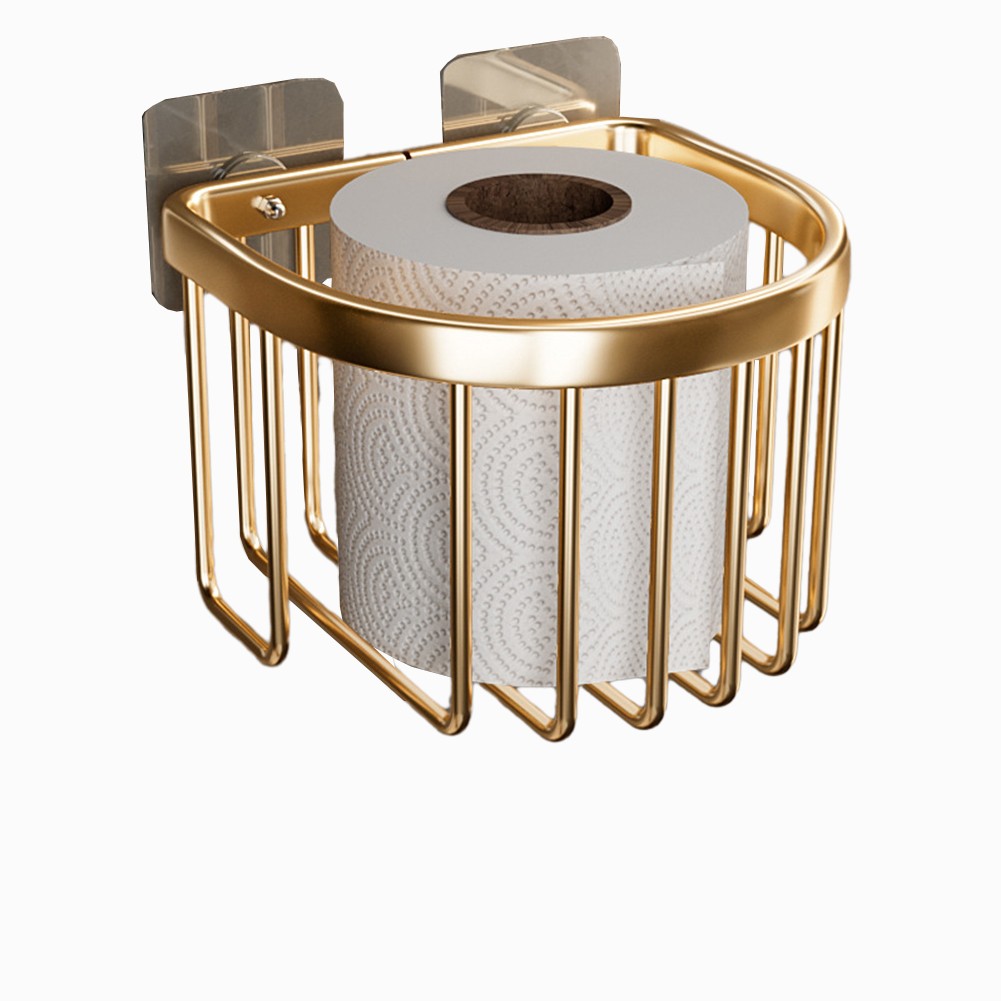 Space Aluminum Paper Towel Basket, Toilet Paper Holder