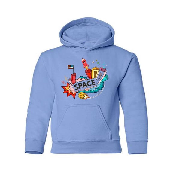 Space And Science Buildings Hoodie Juniors -Image by Shutterstock,  x-Large