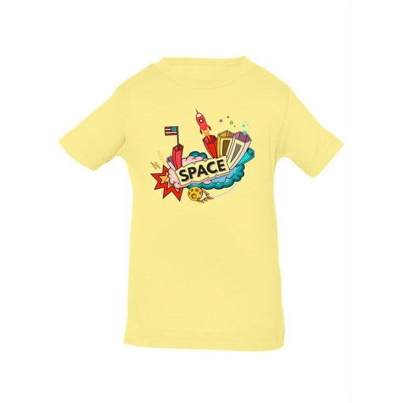Space And Science Buildings T-Shirt Infant -Image by Shutterstock, 24 Months