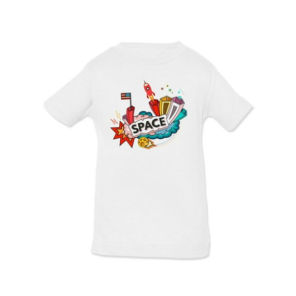 Space And Science Buildings T-Shirt Infant -Image by Shutterstock,  6 Months