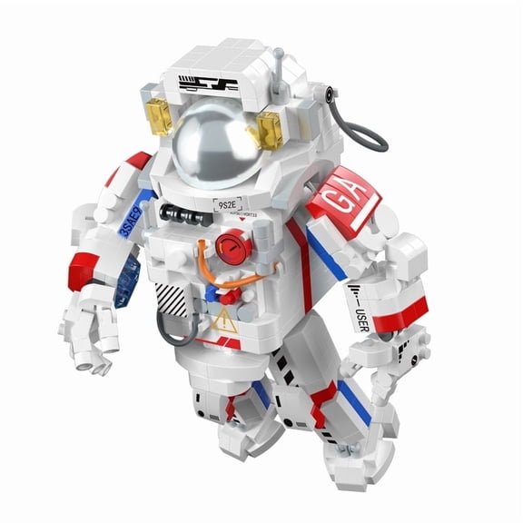 Space Astronaut Building Sets, Astronaut Model Building Kits with Display Stand, Space Astronaut Explorer Building Block Toys for Kid, 810Pcs