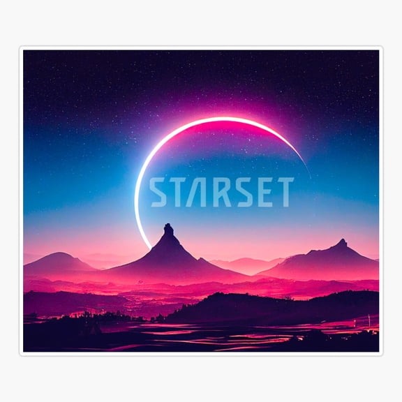 Space Band Inspired Sticker