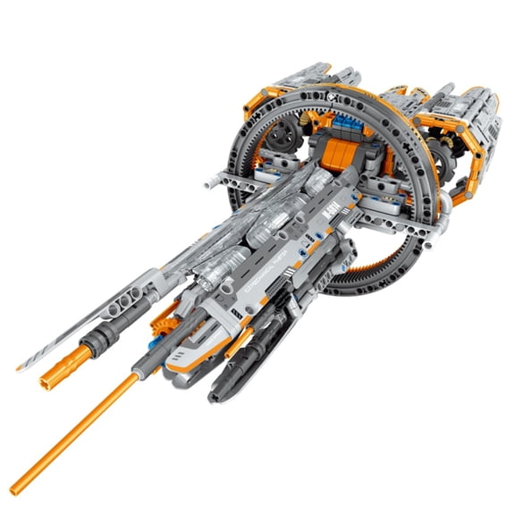 Space Battleship Building Block Toys, Gifts for Adults and Children (987 PCS)