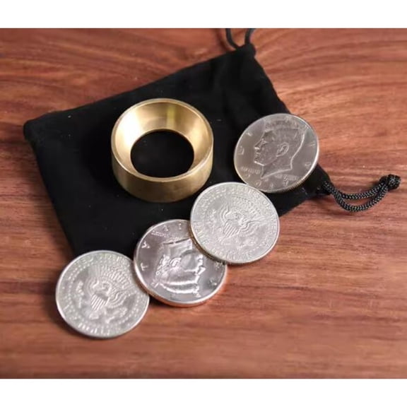 Space Box 2.0 By Oliver Magic Gimmick Coin Magic Tricks Magician Box Close Up Magic Illusions Prop Money Visual Magic Effect Fun