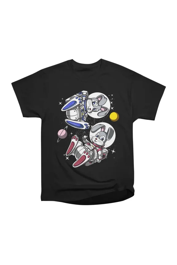 Space Bunnies T-Shirt Tee Gift For Him Merch For Her Apparel For Friend
