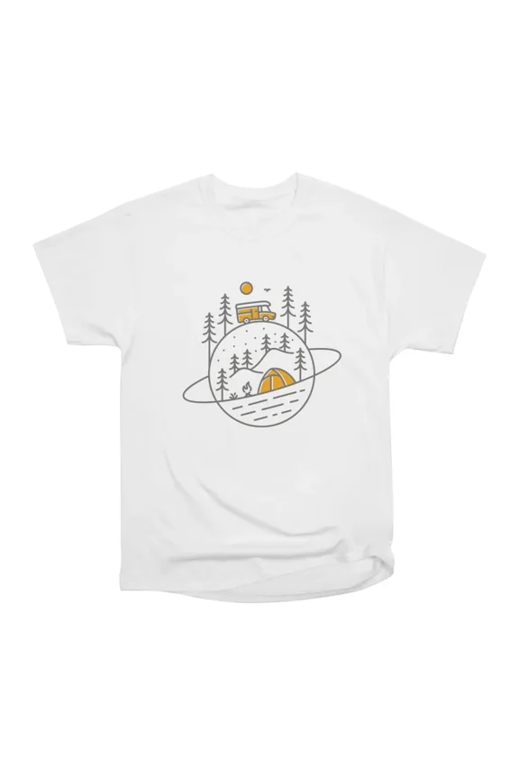 Space Camping Trip T-Shirt Tee Gift For Him Merch For Her Apparel For Friend