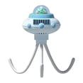 thumbnail image 1 of Space Capsule Bladeless Handheld Fan, USB Rechargeable with Strong Wind Power Output, Lightweight Clip-On Design for Portable Daily Use and Travel, Compact Personal Air Circulator Fan, 1 of 5