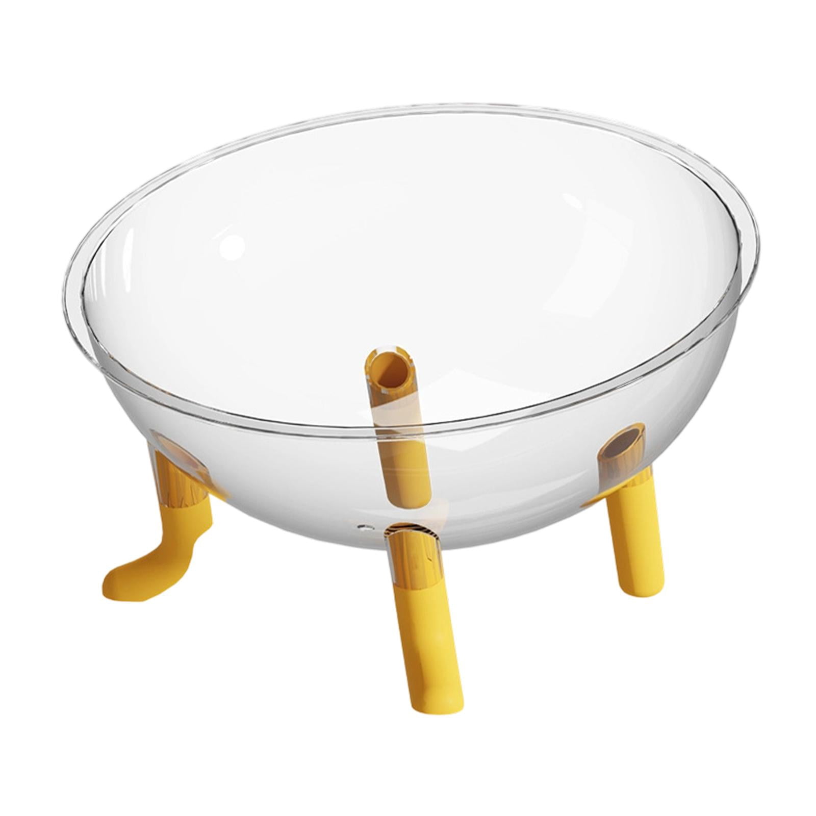 Space Capsule Cat Bed Pet Accessories Acrylic Dome Design All Season Indoor Small Pets Sleeping Nest