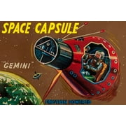 Space Capsule Gemini Poster Print by Retrorocket Retrorocket (36 x 24)