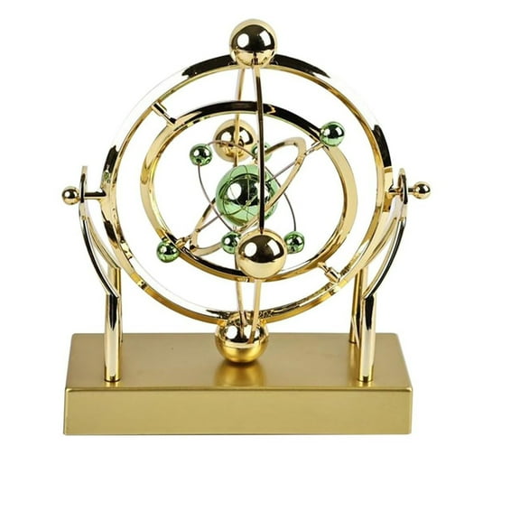 Space Celestial Body Perpetual Motion Instrument With Magnetic Levitation Rotation Skeleton & Simulated Planets, Desktop Decoration For Home Study Office Science Popularization