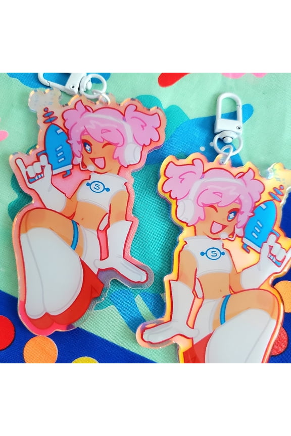 Space Channel 5 Ulala Charm (1 keychain)