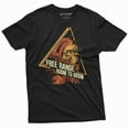 thumbnail image 1 of Space Chicken astronaut T-shirt Free Range room to grow Funny Shirt (Large Black), 1 of 5