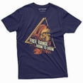 thumbnail image 1 of Space Chicken astronaut T-shirt Free Range room to grow Funny Shirt, 1 of 5
