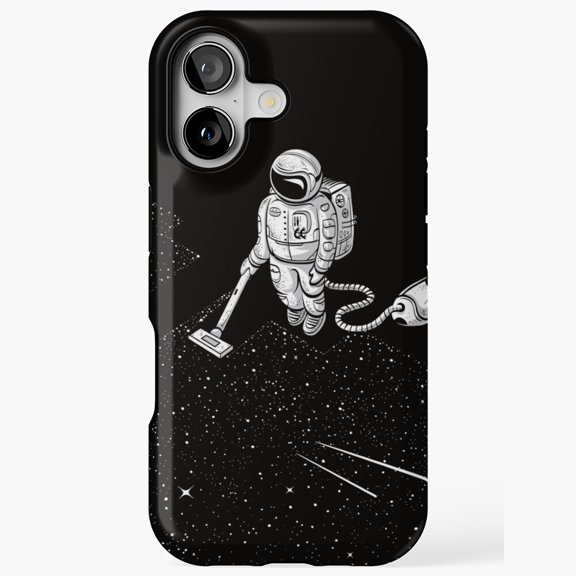 Space Cleaner iPhone Case 11 through 17 Pro Max