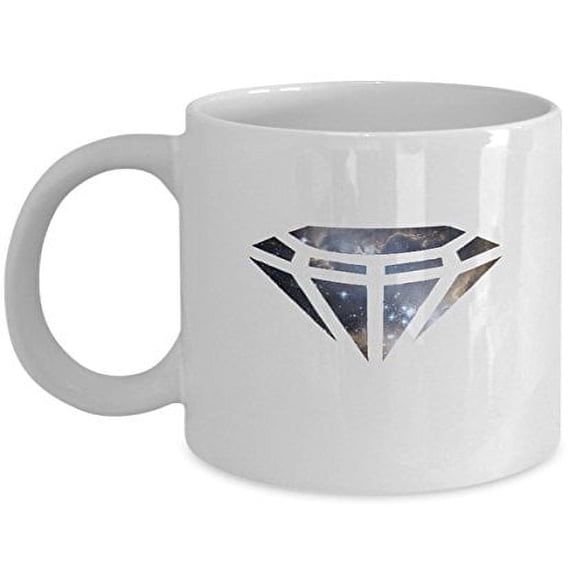 Space 11 oz Coffee Mug - Solar System Gifts White Ceramic