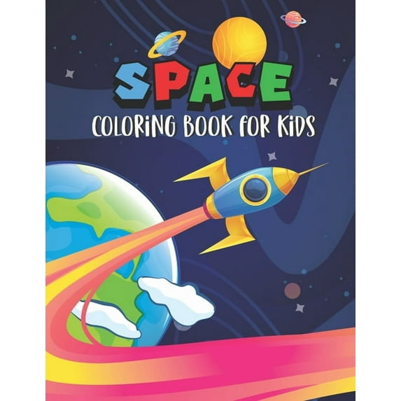 Space Coloring Book for Kids