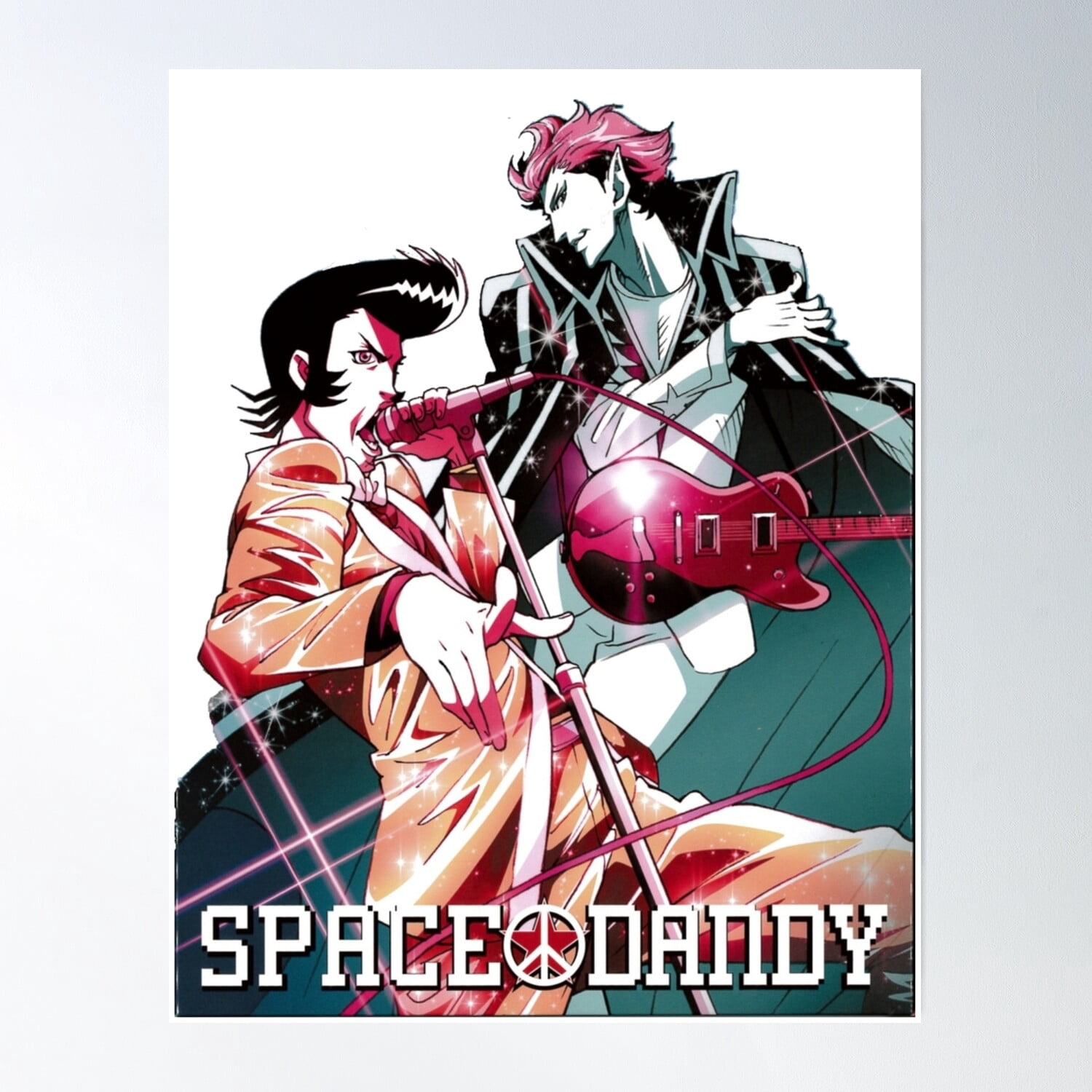 Space Dandy - Dropkix Poster Wall Art, Modern Wall Decor, 8x12