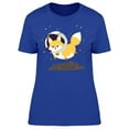 thumbnail image 1 of Space Dog T-Shirt Women -Image by Shutterstock, Female XX-Large, 1 of 2