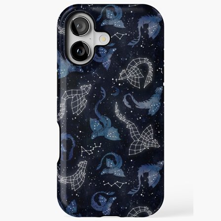 Space Dragon Magic Star Phone Cover for iPhone 11 12 13 14 15 16 17 Pro Max