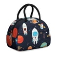 thumbnail image 1 of Space Dream Lunch Bag – Celestial Star Tote with Nebula Print, Insulated & BPA-Free for Women Who Love Cosmic Journeys, 1 of 4