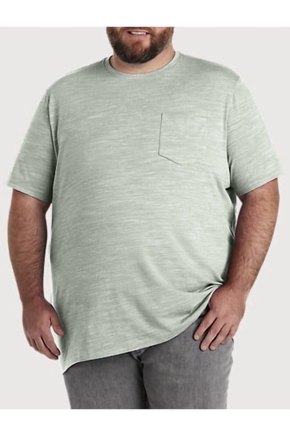 Space Dye Pocket T-Shirt Sky Gray Sd 5XLT