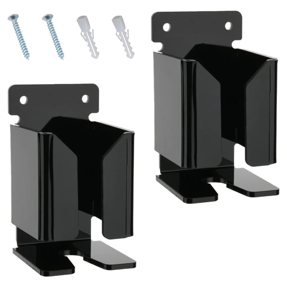 Space Efficient Acrylic Razors Holder Wall Mounted for Home and Hotel Bathrooms
