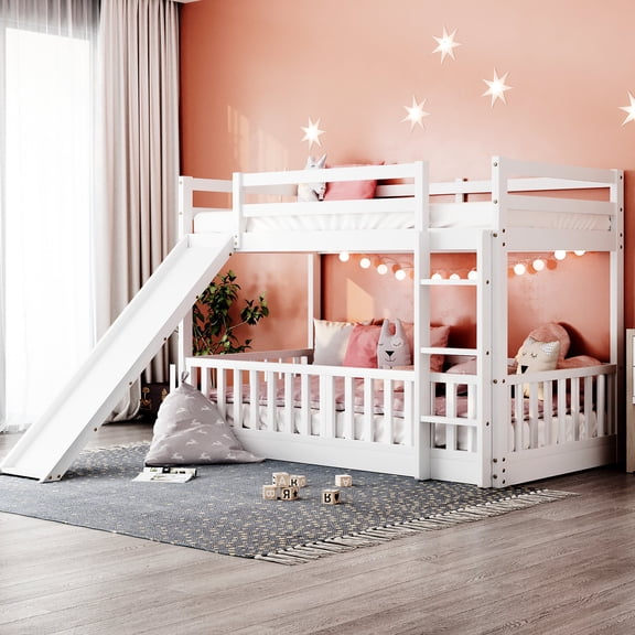 Space - Efficient Bunk Bed / Solid Construction for Long - term Use