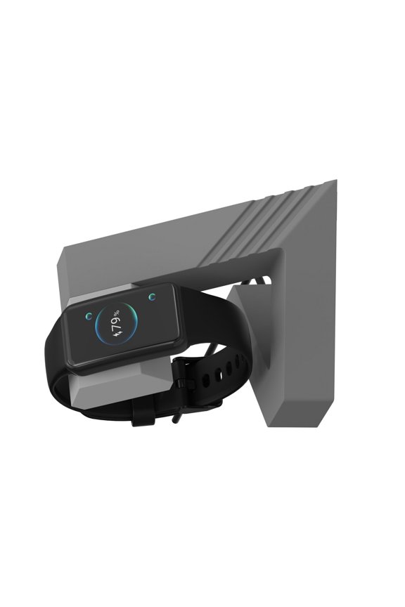 Space Efficient Charging Station For Watch Secure Grip Silicone Materials Portable Stand For Desktop Organization