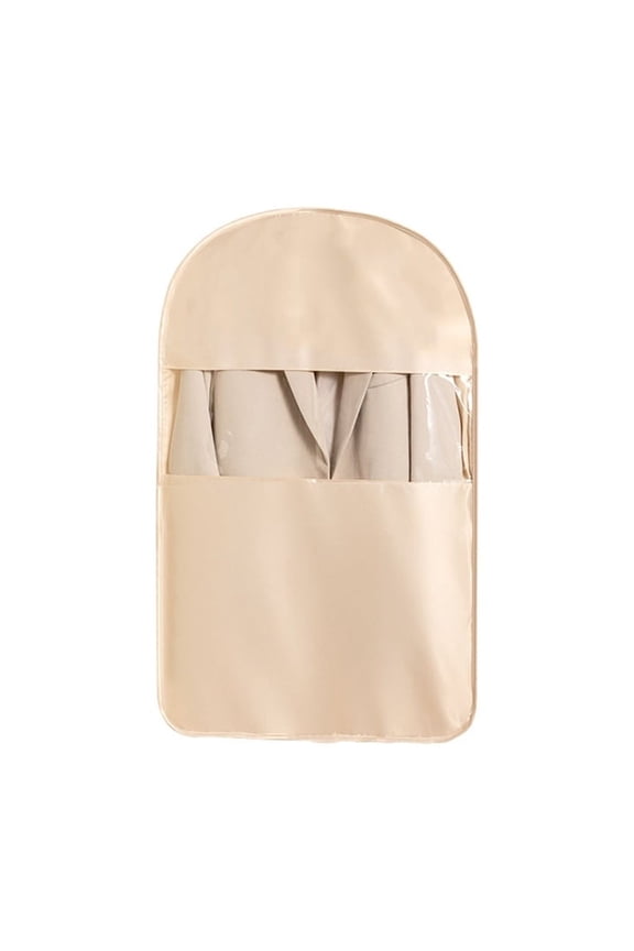 Space Efficient Clear Garment Bag For Various Layer Clothes Shield Coat Bags for Hanging Closet Storage