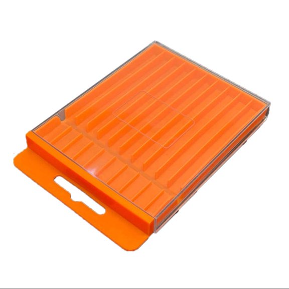 Space Efficient Drill Bit Organizers Feature Hook Design for Vertical Hanging to Optimize Workshop Area Bendable Body