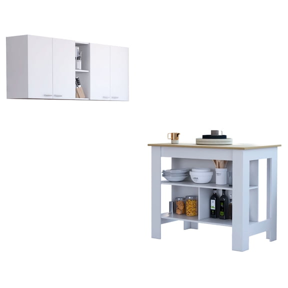 Space - Efficient Kitchen Set - Suitable for Small Spaces and Large Family Needs