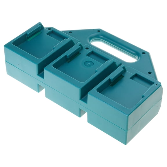 Space Efficient Organizers For 18V Cells Holds 4/6Units Sturdy Plastic Mounting Rack Tool Accessory