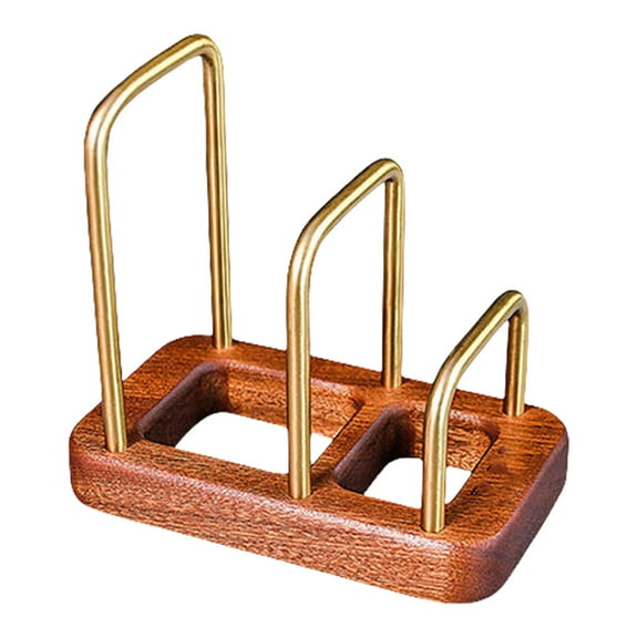 Space Efficient Wooden Kitchen Lid Rack Organiser Storage Stand for Plates Pans Cutting Boards Chopping Board Holder