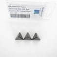 thumbnail image 1 of Space Elemental Dice with Red Numbers D4 16mm (5/8in) Pack of 3 Wondertrail, 1 of 1