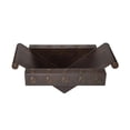 thumbnail image 1 of Space Enterprises CS-BAT-REC-APR-INC-DK 17 in. Rectangular Apron Inclined Bottom Hammered Copper Bathroom Sink, Dark, 1 of 1