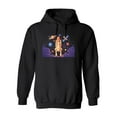 thumbnail image 1 of Space Exploration Design Hoodie Men -Image by Shutterstock, Male Small, 1 of 4