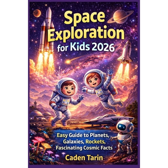 Space Exploration for Kids 2026: Easy Guide to Planets, Galaxies, Rockets, Fascinating Cosmic Facts, (Paperback)