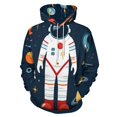 thumbnail image 1 of Space Explorer Adventure Set 3d Sweatshirts Hoodie Fashion Casual Personality Men's Women Street Hoodie Pullovers Long Sleeve Comfortable Top, 1 of 6