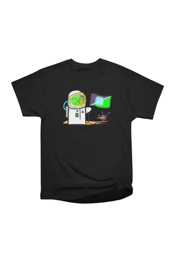 Space Explorer Badge T-Shirt Tee Gift For Him Merch For Her Apparel For Friend