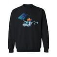 thumbnail image 1 of Space Explorer Graphic Sweatshirt Women -Image by Shutterstock, Female 3X-Large, 1 of 4