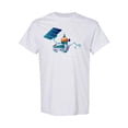 thumbnail image 1 of Space Explorer Robot T-Shirt Women -Image by Shutterstock, Female Medium, 1 of 2