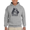 thumbnail image 1 of Space Explorers Hoodie Men -Smartprints Designs, Male Medium, 1 of 4