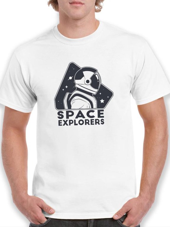 Space Explorers T-Shirt Men -Smartprints Designs, Male Medium