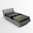 thumbnail image 1 of Ambesonne Nebula Fitted Sheet, Milky Way Foggy Space, Twin Size, Grey, 1 of 2